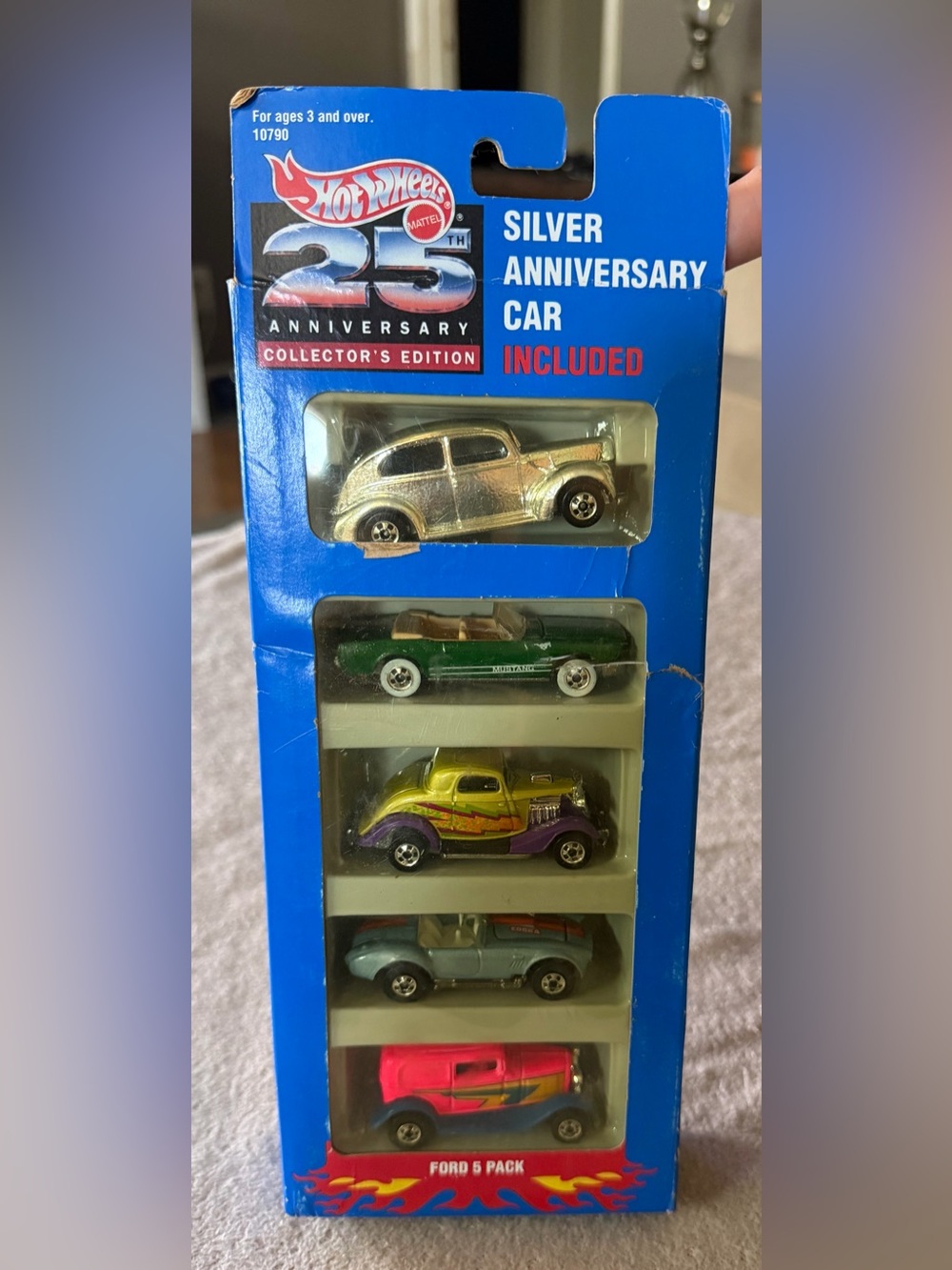 Vintage 1993 Hot Wheels 25th Anniversary Ford 5 Pack
